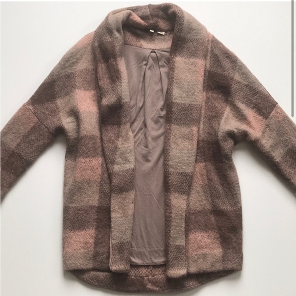 Anthropologie Moth woodland plaid sweater jacket coat
XS/S - Picture 2 of 4